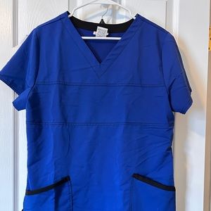 ScrubStar Blue Medium Petite set